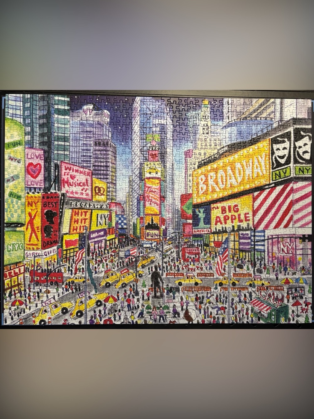 Galison 1000 Piece "Times Square" Puzzle